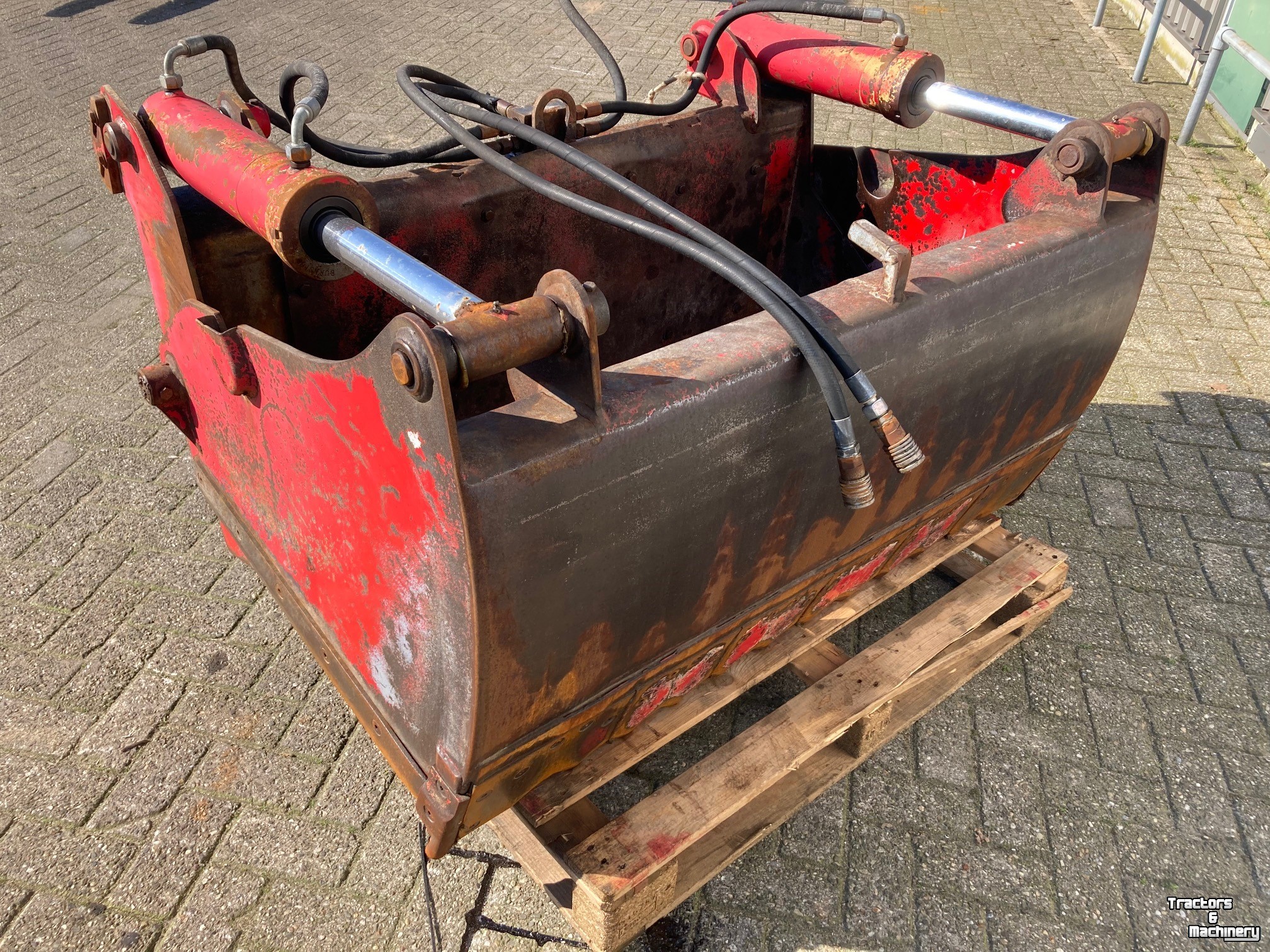 Silage cutting bucket Redrock Kuilhapper Silage Shear Grab