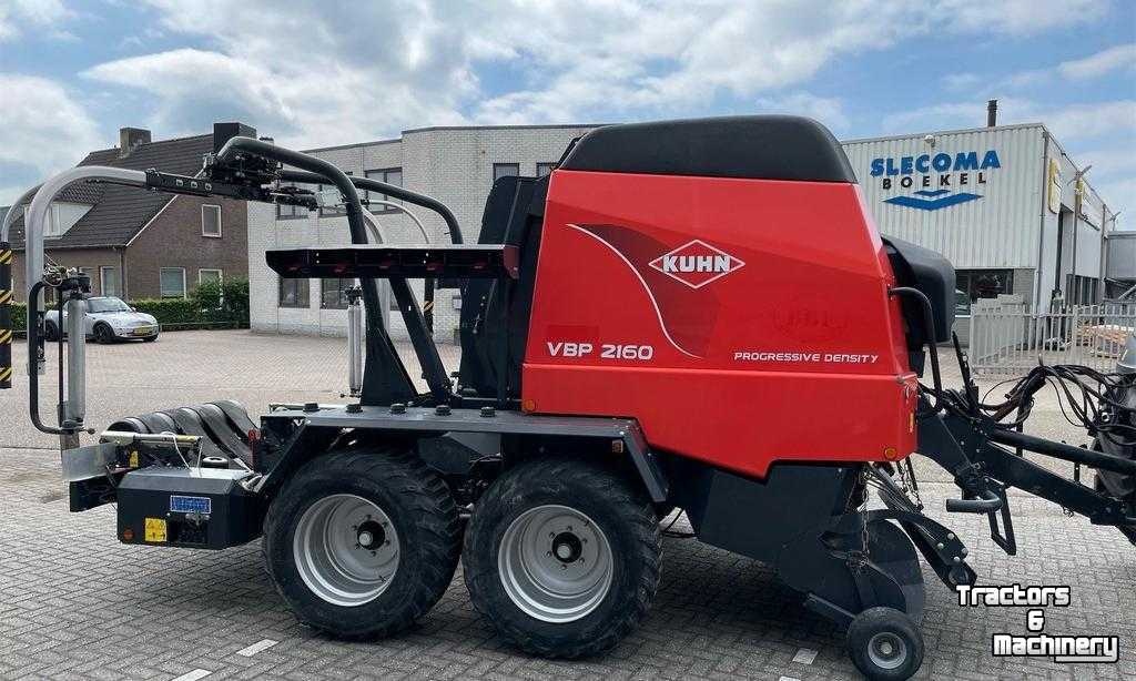 Balers Kuhn VBP 2160 Pers-wikkel Combinatie  Bale-Wrapper Combination