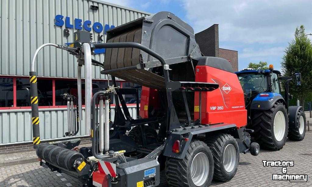 Balers Kuhn VBP 2160 Pers-wikkel Combinatie  Bale-Wrapper Combination