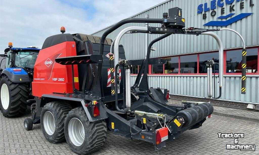 Balers Kuhn VBP 2160 Pers-wikkel Combinatie  Bale-Wrapper Combination