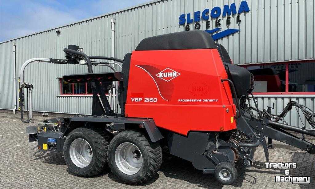 Balers Kuhn VBP 2160 Pers-wikkel Combinatie  Bale-Wrapper Combination