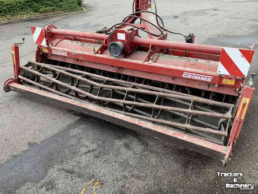 Rotary Tiller Grimme RT 300 front frees widia volveld