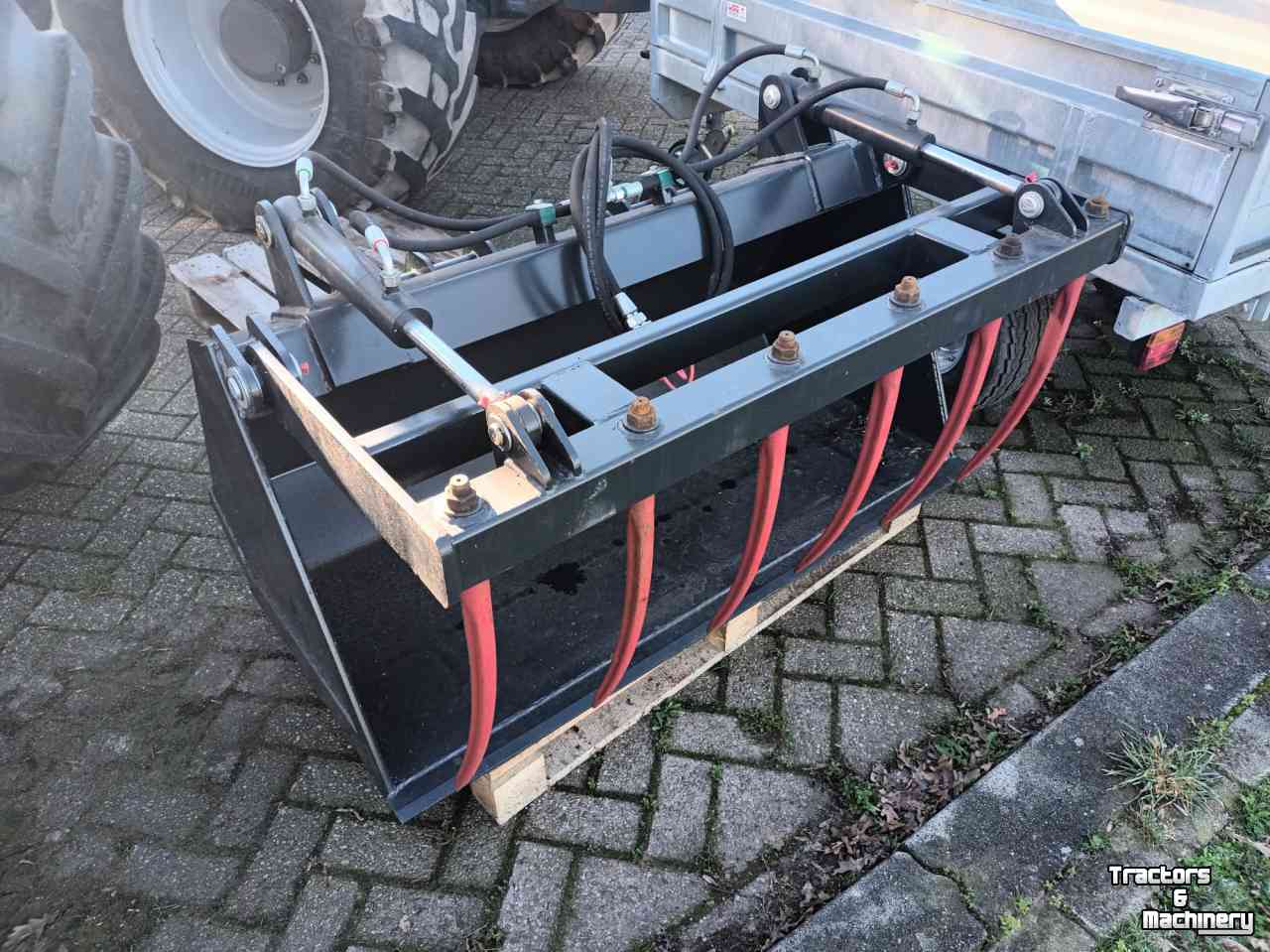 Silage Grabbucket / Grabfork  pelikaanbak Thaler minishovel