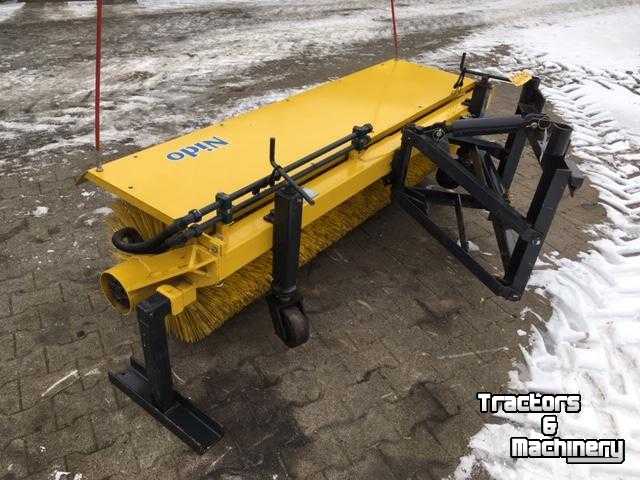 Sweeper Nido HF25DS Rolbezem Veegbezem Rotary Broom Brush