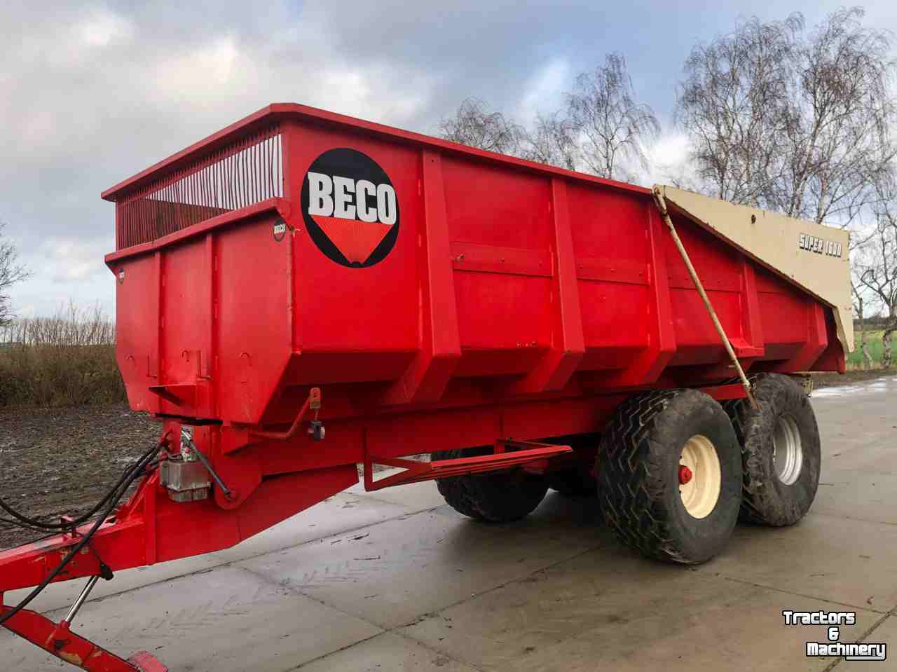 Dumptrailer Beco super 1600