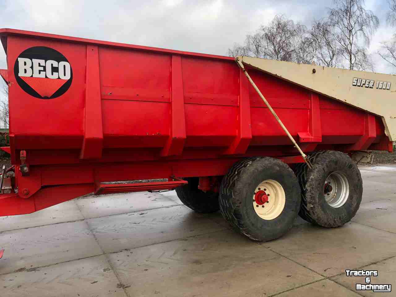 Dumptrailer Beco super 1600