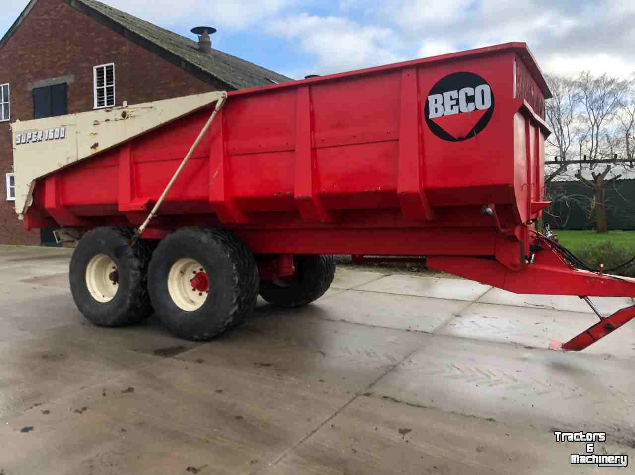 Dumptrailer Beco super 1600