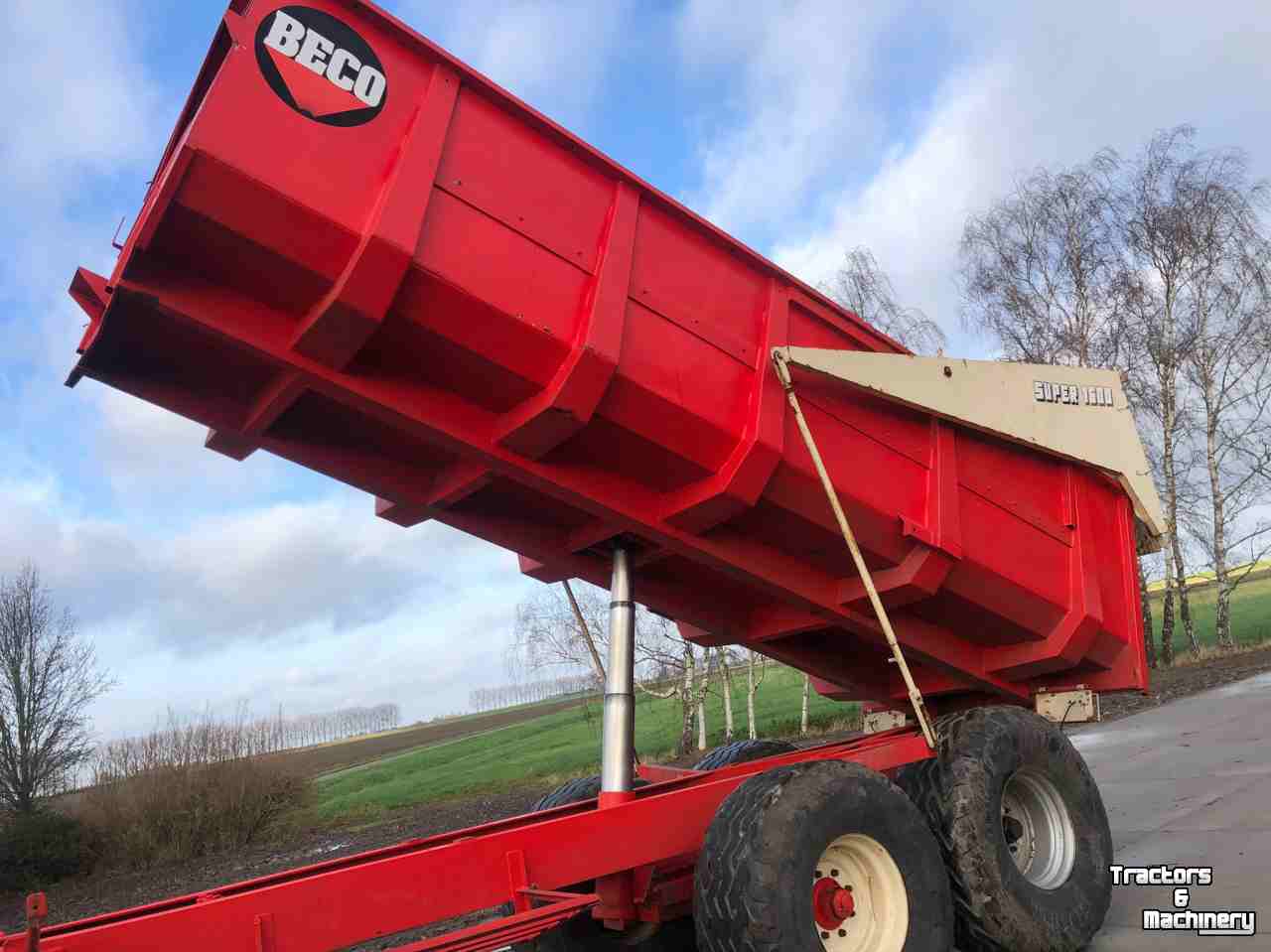 Dumptrailer Beco super 1600