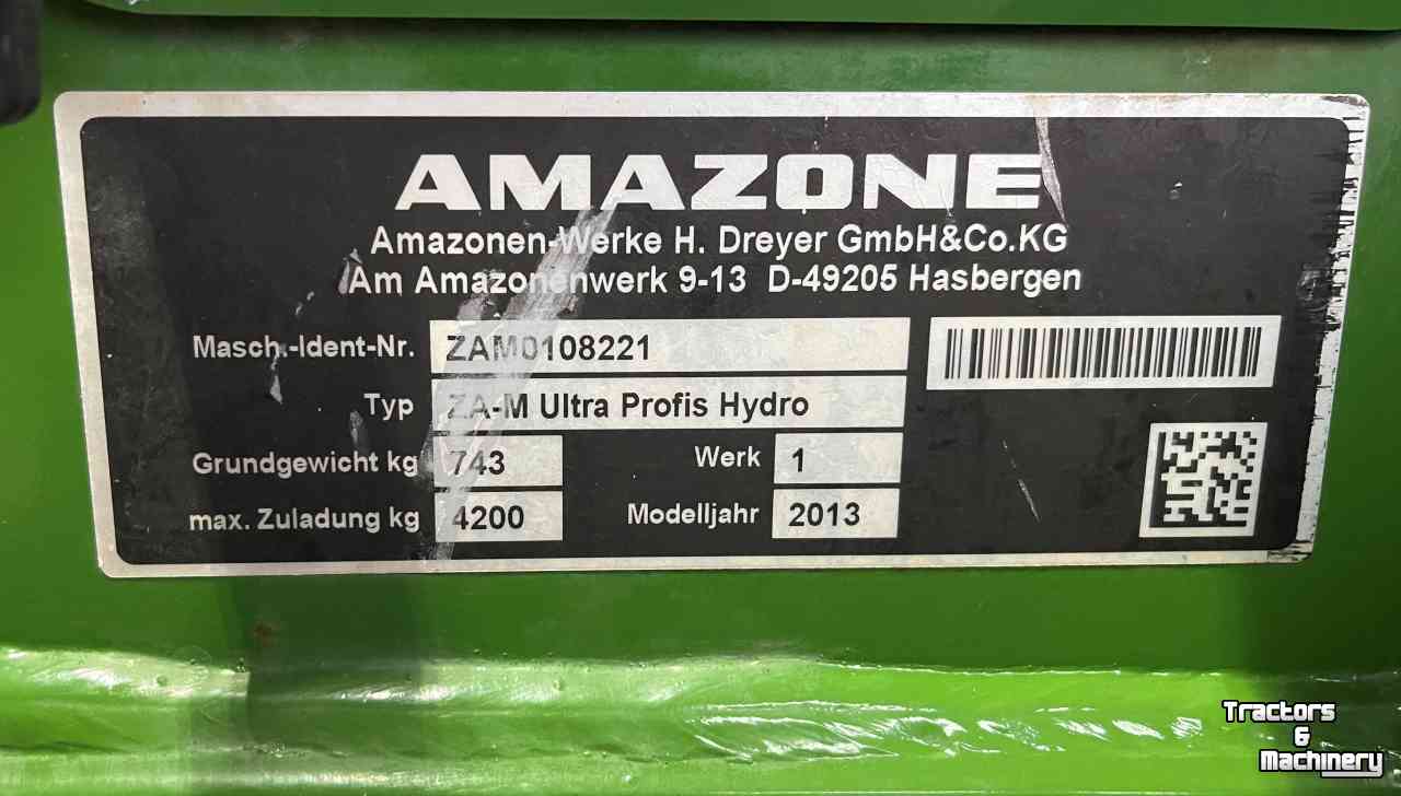 Fertilizer spreader Amazone ZA-M 3000 Ultra