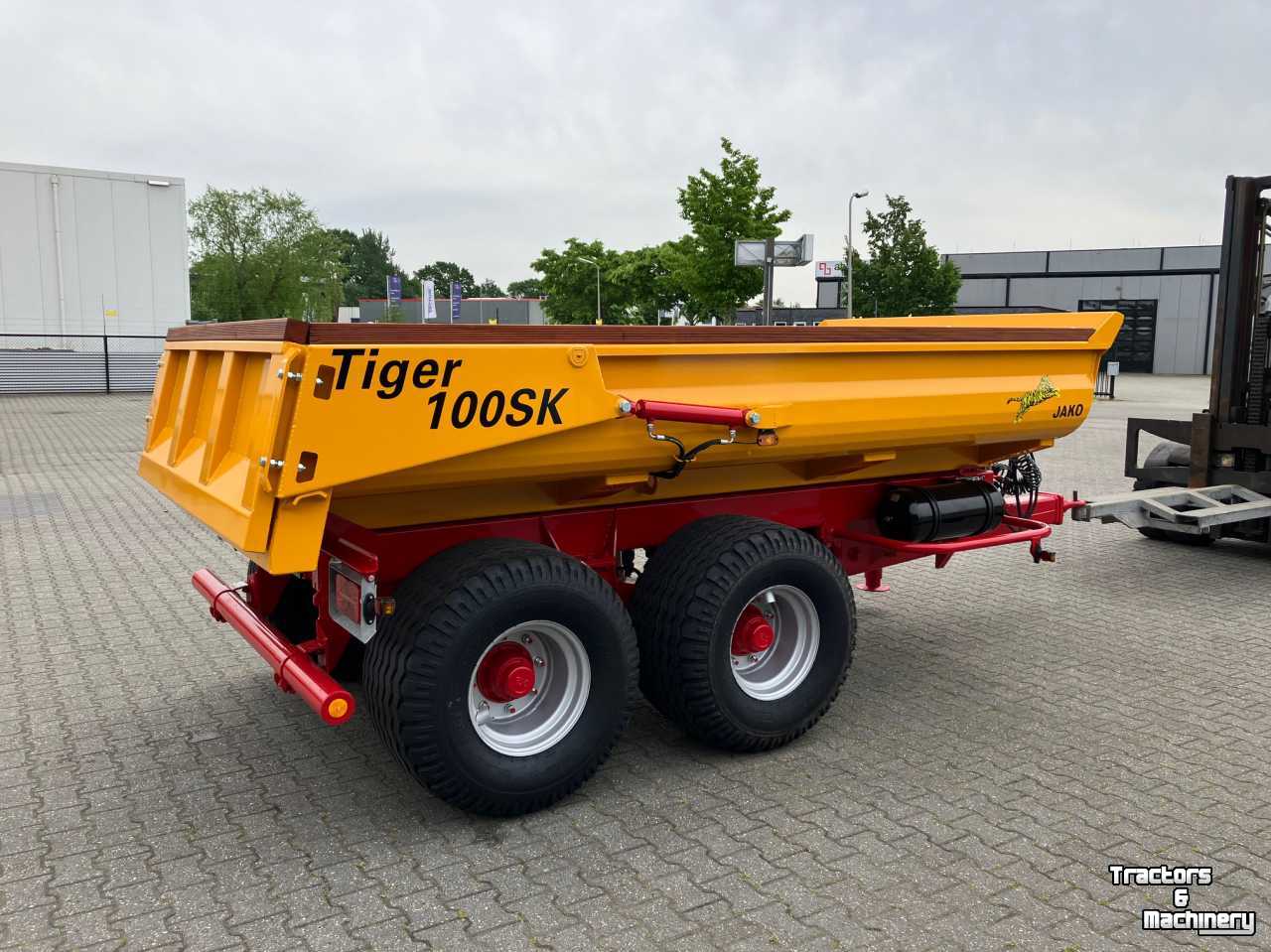 Dumptrailer Jako Tiger 100SK NIEUW!!!