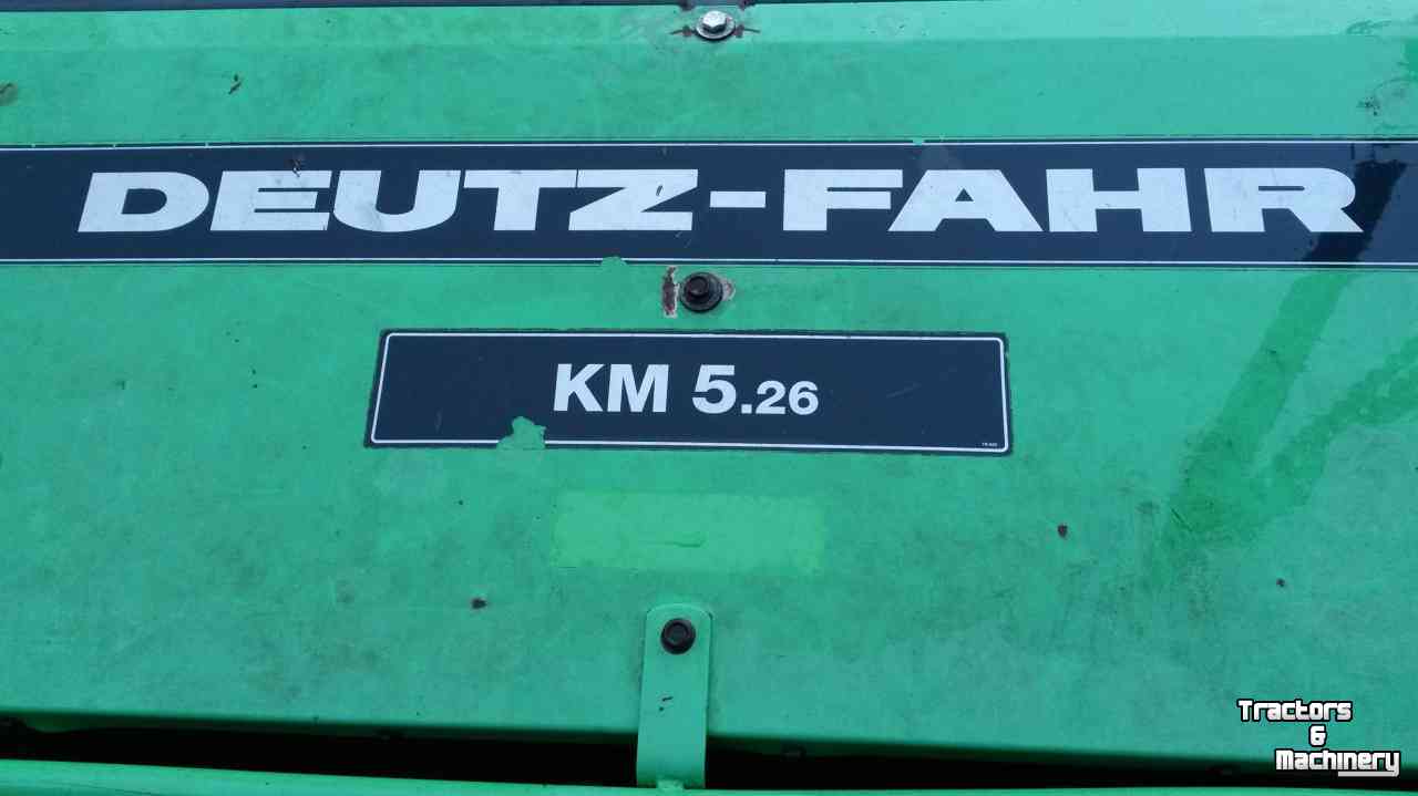 Mower Deutz-Fahr KM 5.26 Maaier