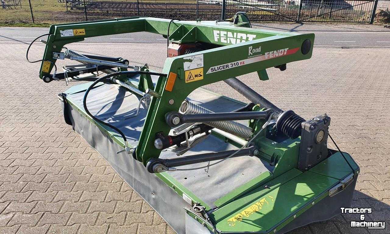 Mower Fendt Slicer 310 FZ Front-Maaier