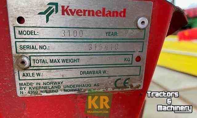 Potato planter Kverneland 3100 Poter / Pootmachine