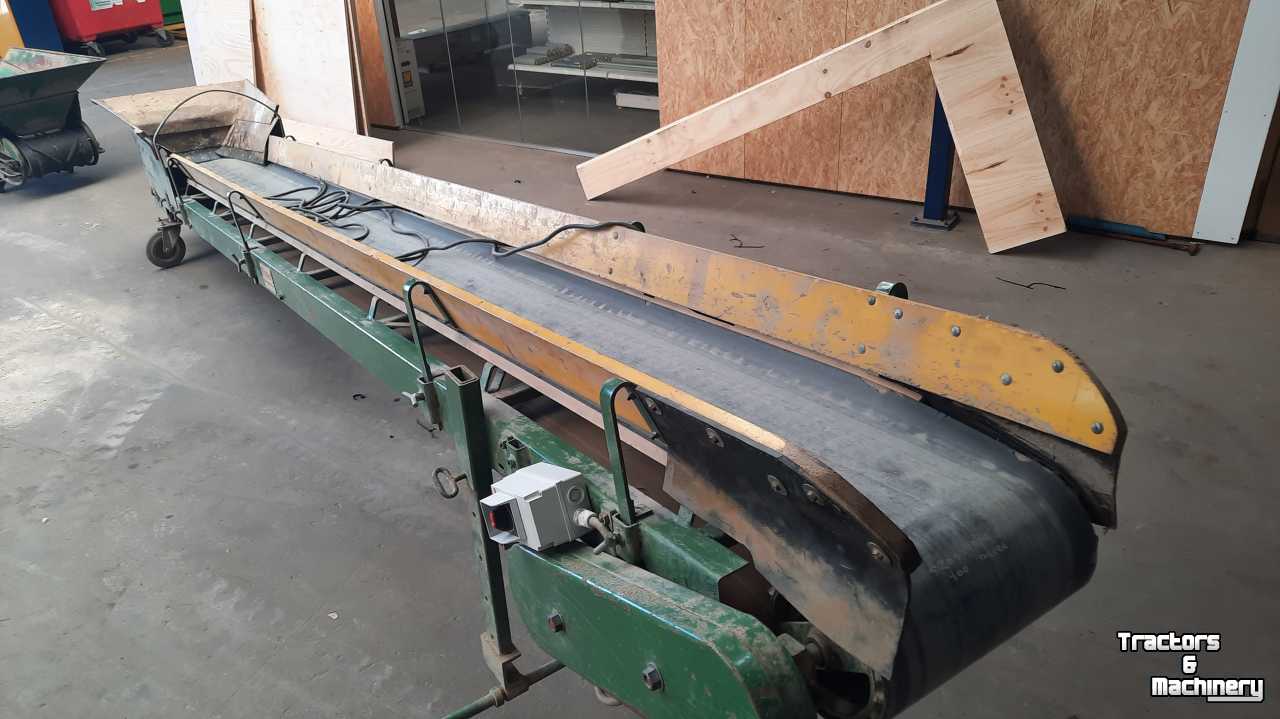 Conveyor Visser vlakke transport band