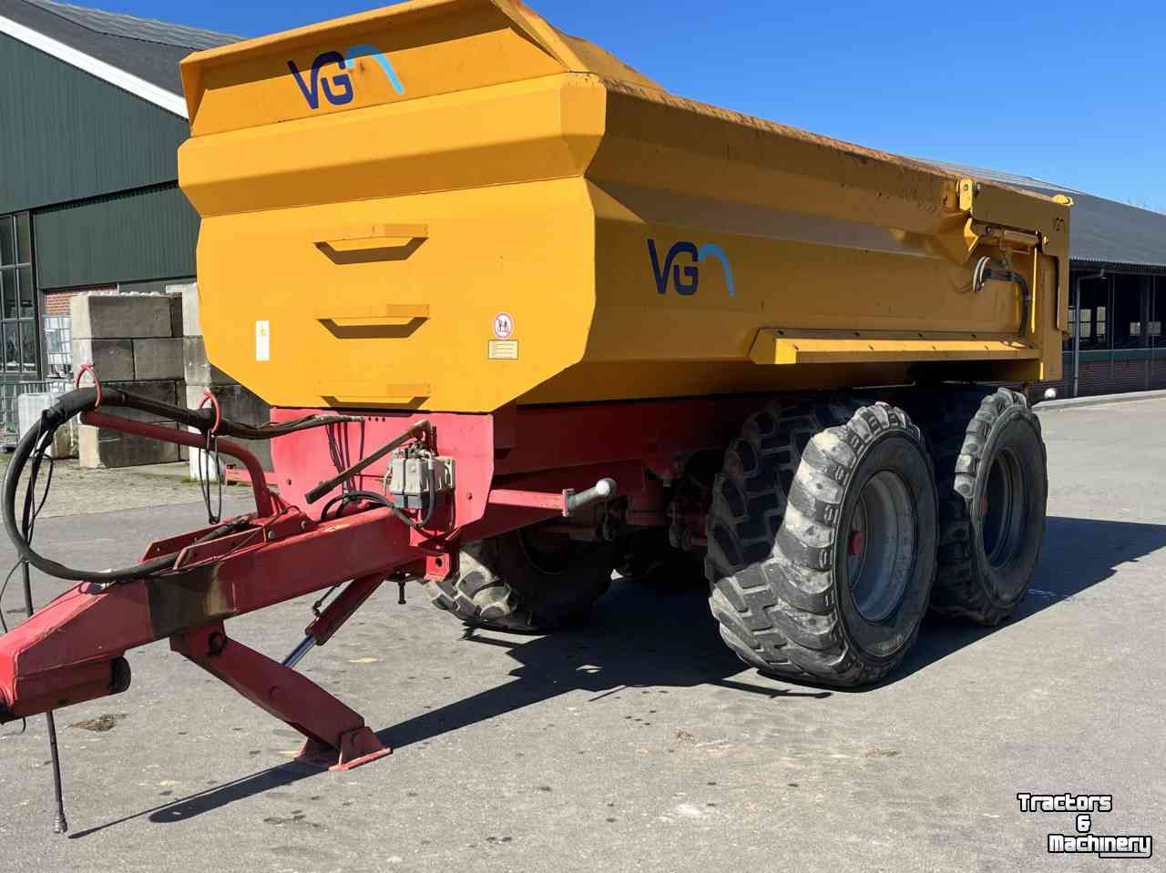 Dumptrailer VGM ZK 18