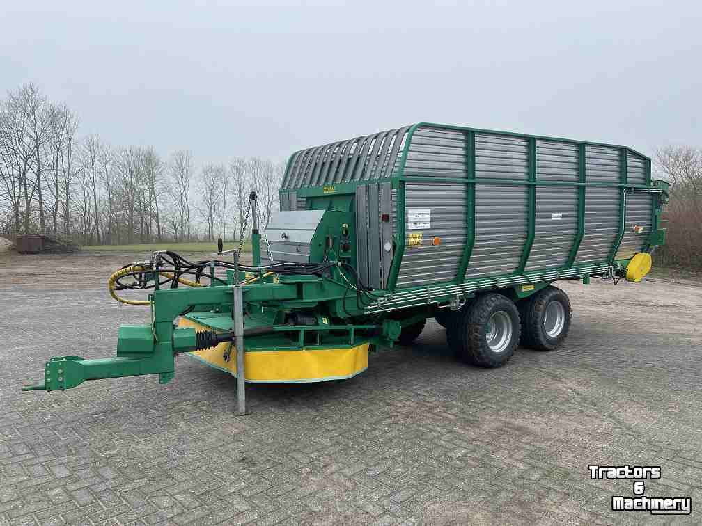 Self-loading wagon  Zamet maai-opraapwagen, maai-laad combi 24m3