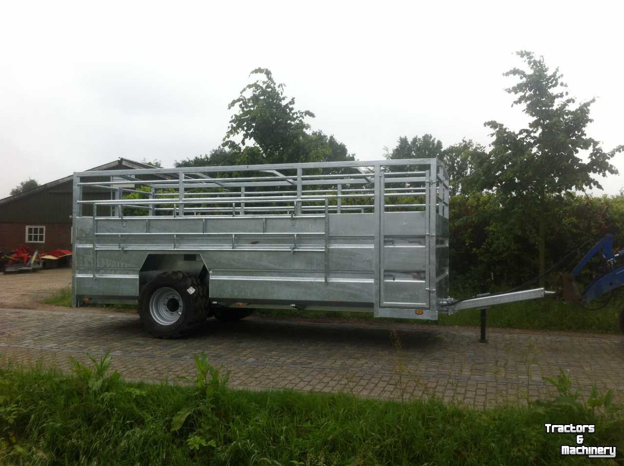 Livestock trailer Heuvelmans 6VWH6025  veewagen 6 en 7 mtr uit voorraad