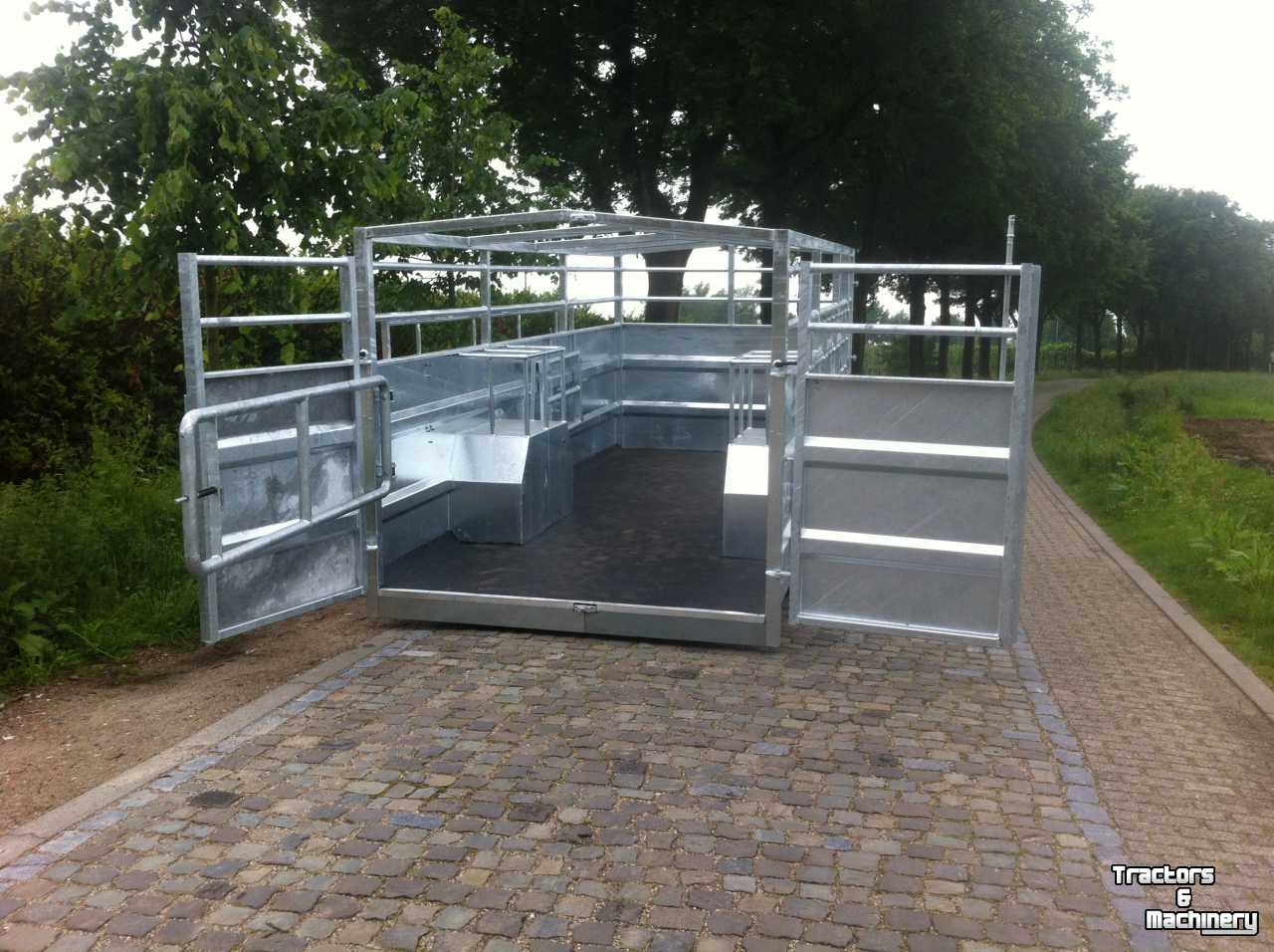 Livestock trailer Heuvelmans 6VWH6025  veewagen 6 en 7 mtr uit voorraad