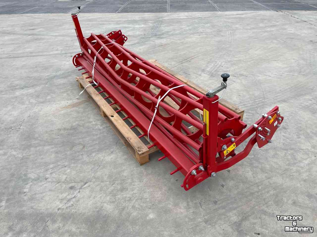 Rotary Tiller Grimme GR300 Kooirol / verkruimelrol met egalisatiebalk