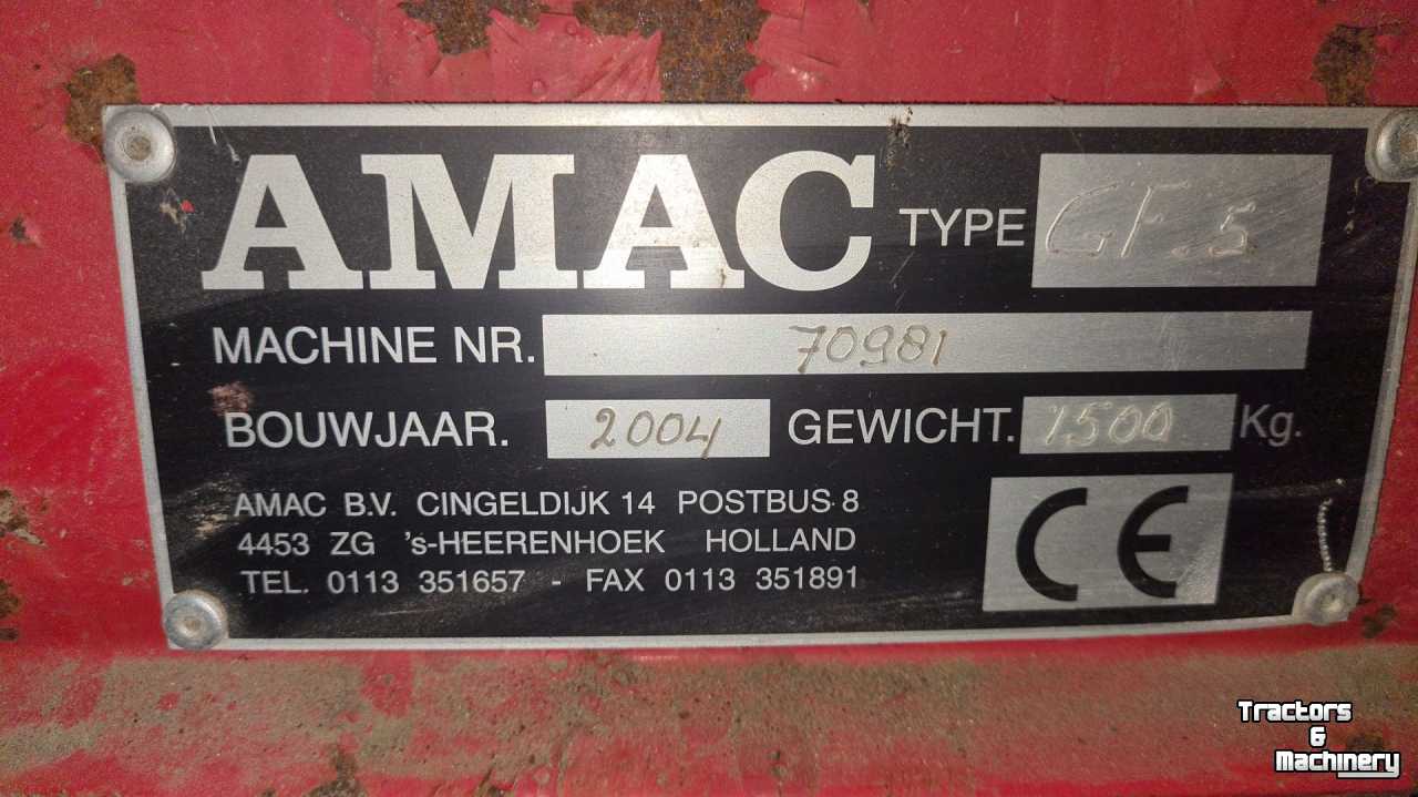 Rotary Hiller Amac GF5