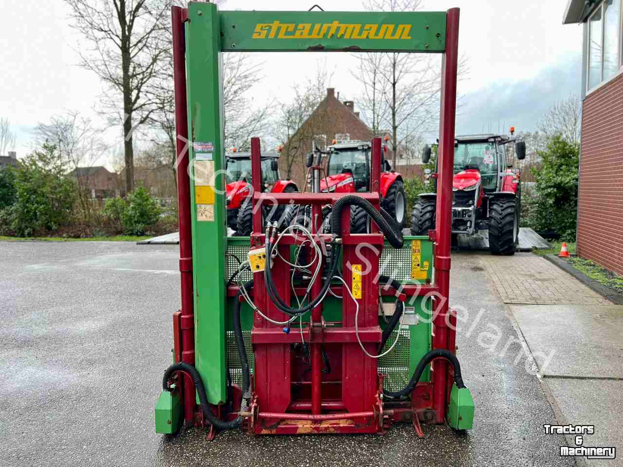 Silage block-cutter Strautmann Hydrofox HX4 kuilvoersnijder met hefmast