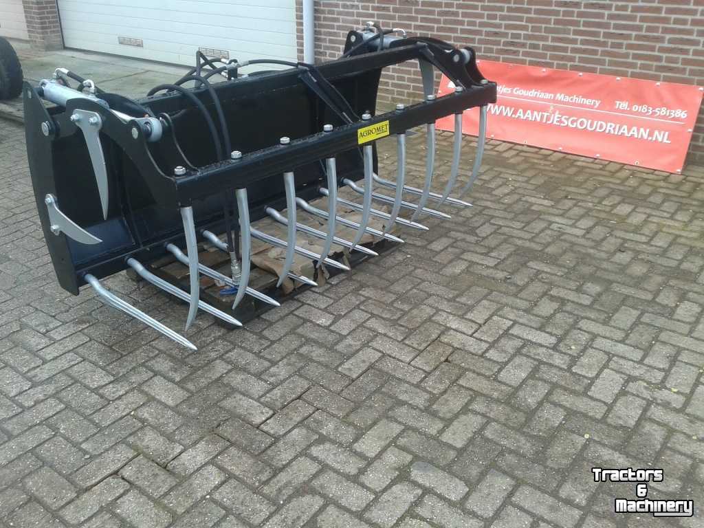 Manure Grabs Agromet Mestgrijper Silagegrijper Loofriek voor shovel