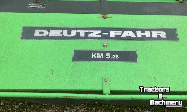 Mower Deutz-Fahr KM 5.26 Trommelmaaier