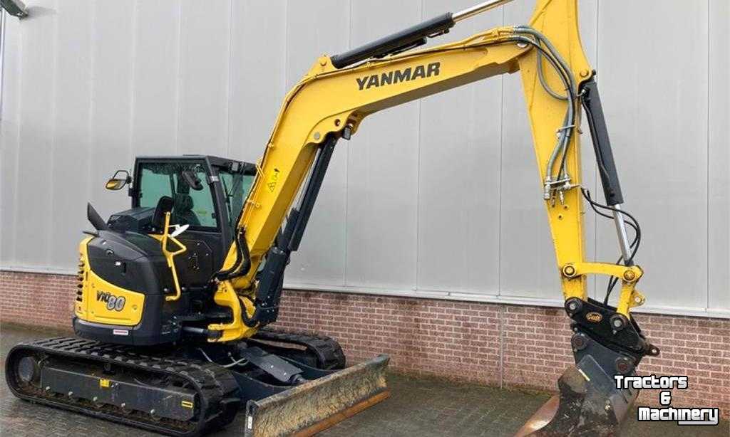 Excavator tracks Yanmar VIO80 Midi-Graver