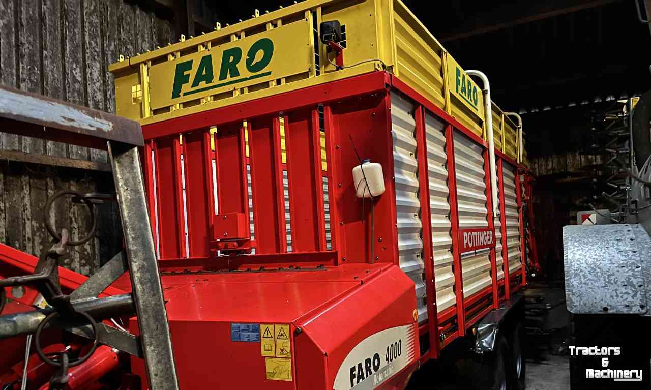 Self-loading wagon Pottinger Faro 4000 Opraapwagen