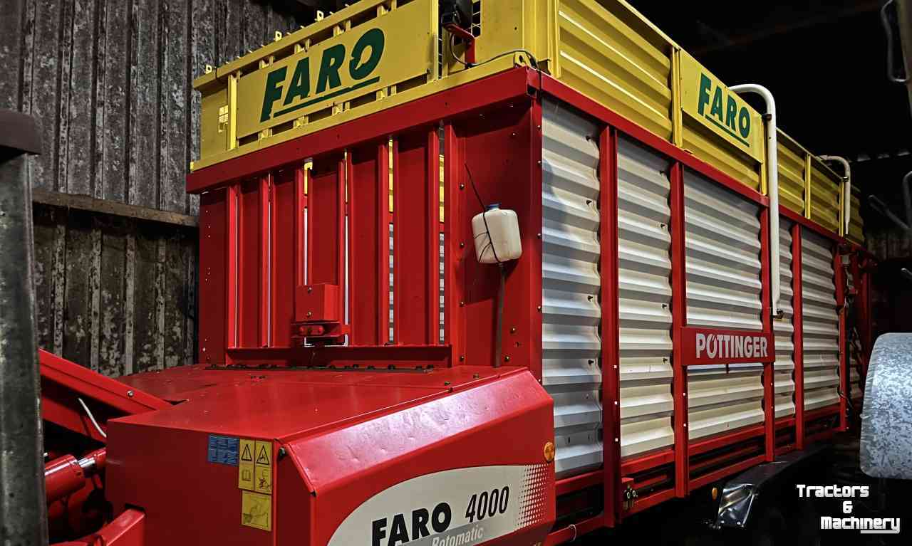 Self-loading wagon Pottinger Faro 4000 Opraapwagen