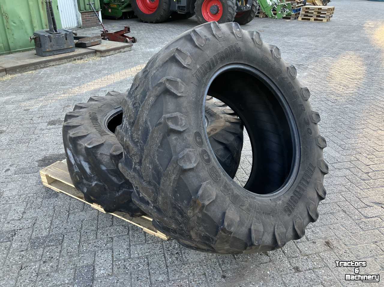 Wheels, Tyres, Rims & Dual spacers Trelleborg 540/65R30