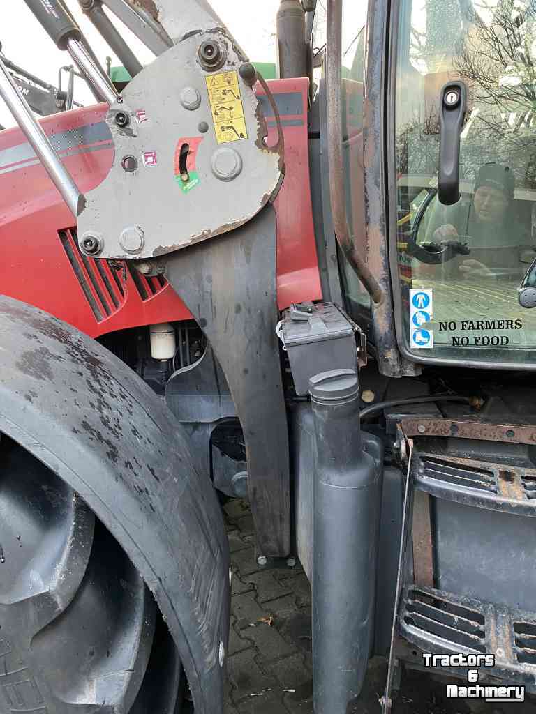 Front-end loader Mailleux MX T12 met aanbouwdelen Case Maxxum