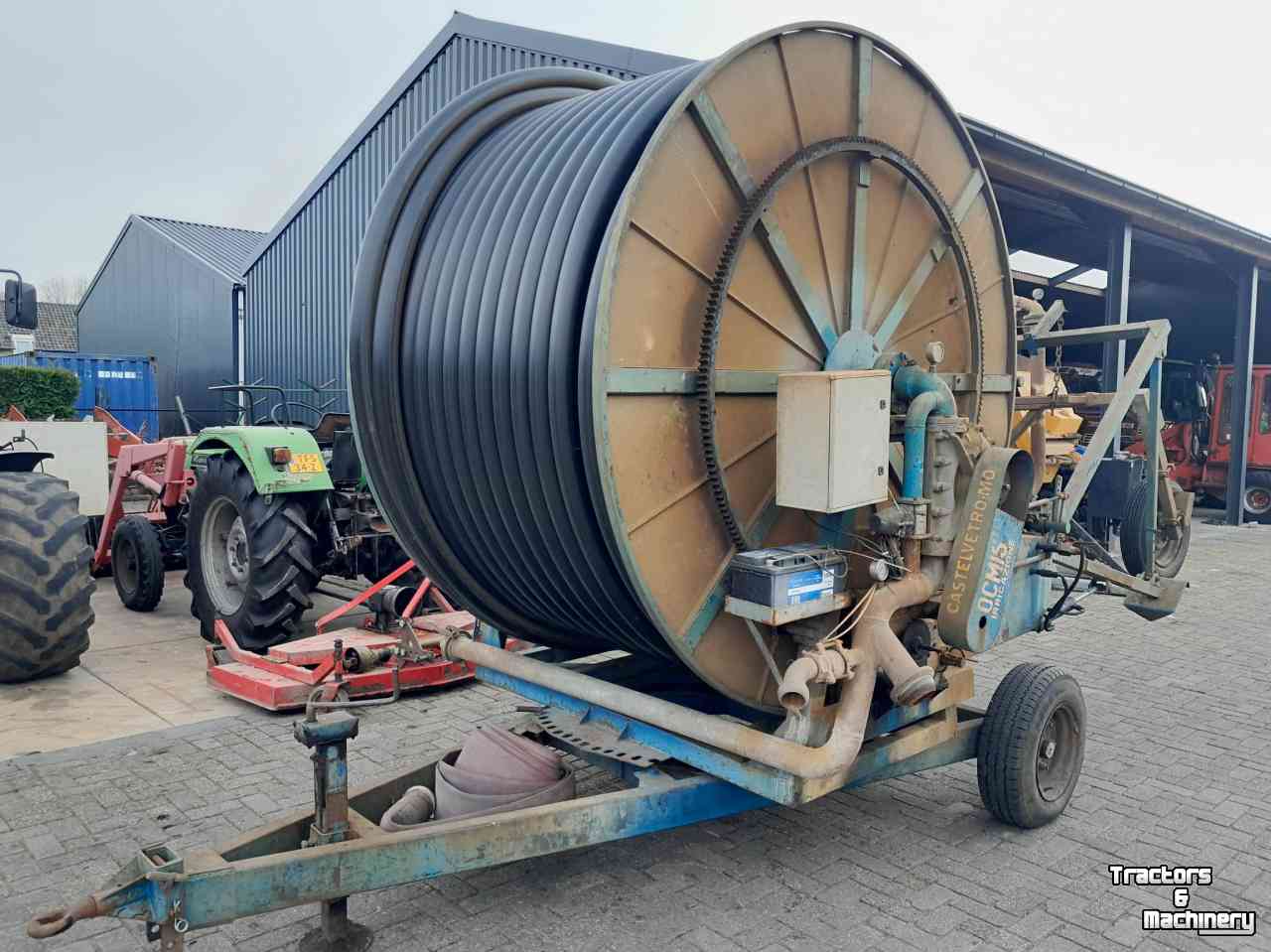 Irrigation hose reel Ocmis Beregenings Haspel 90-300