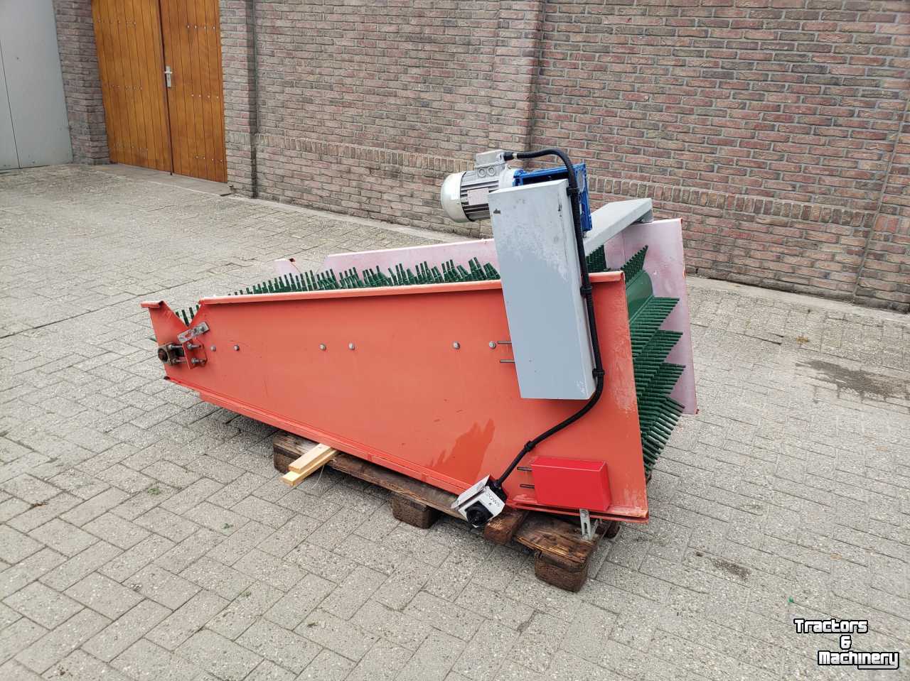 Conveyor  Transportband met vingermeenemers