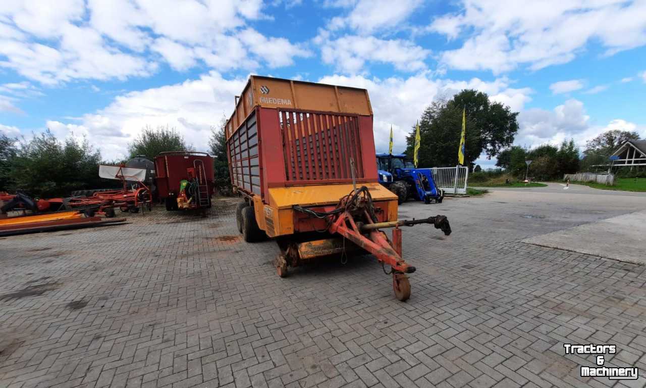 Self-loading wagon Miedema Presto L75 Opraapwagen