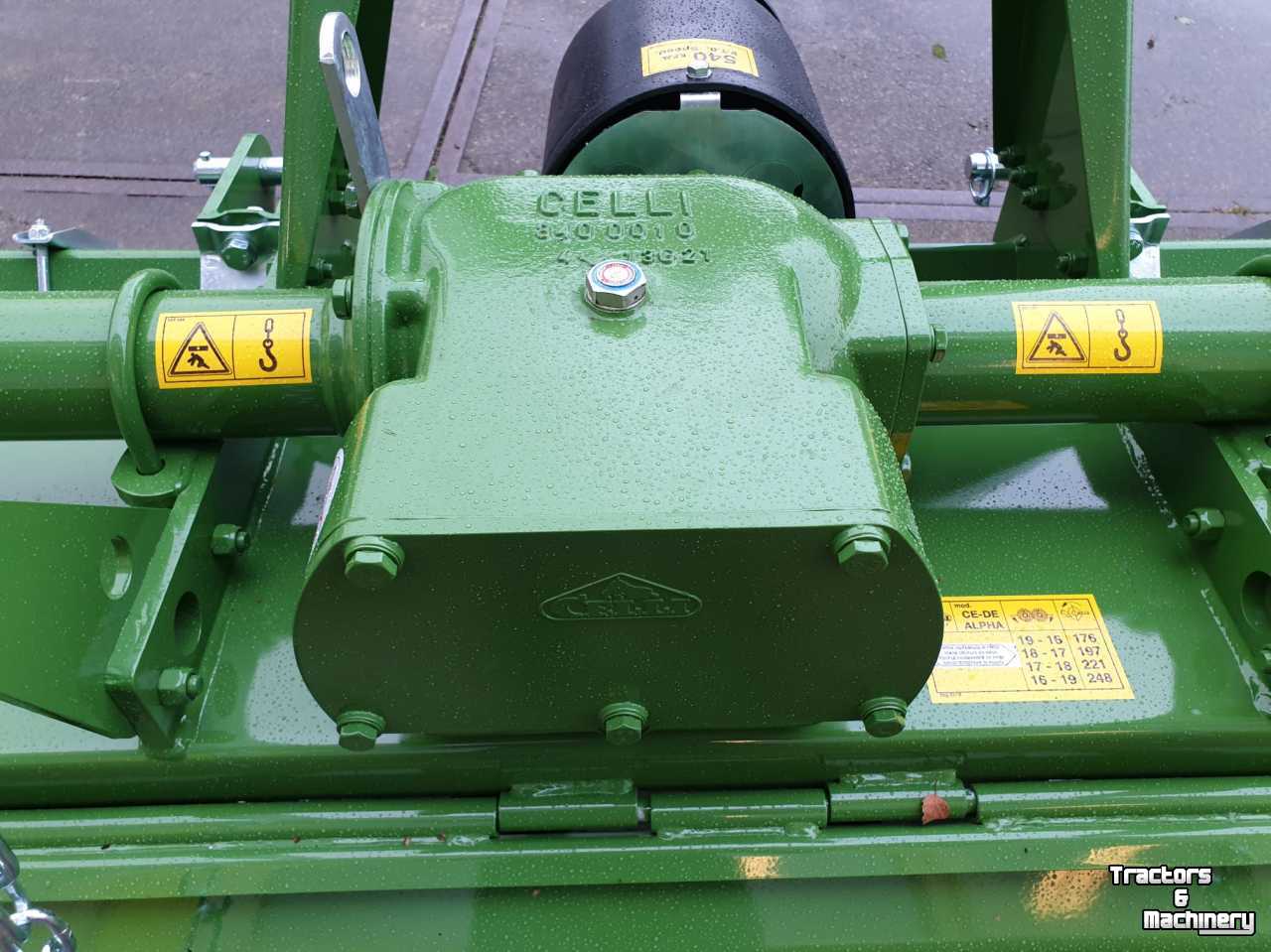 Rotary Tiller Celli DE 205 grondfrees frase rotary tiller