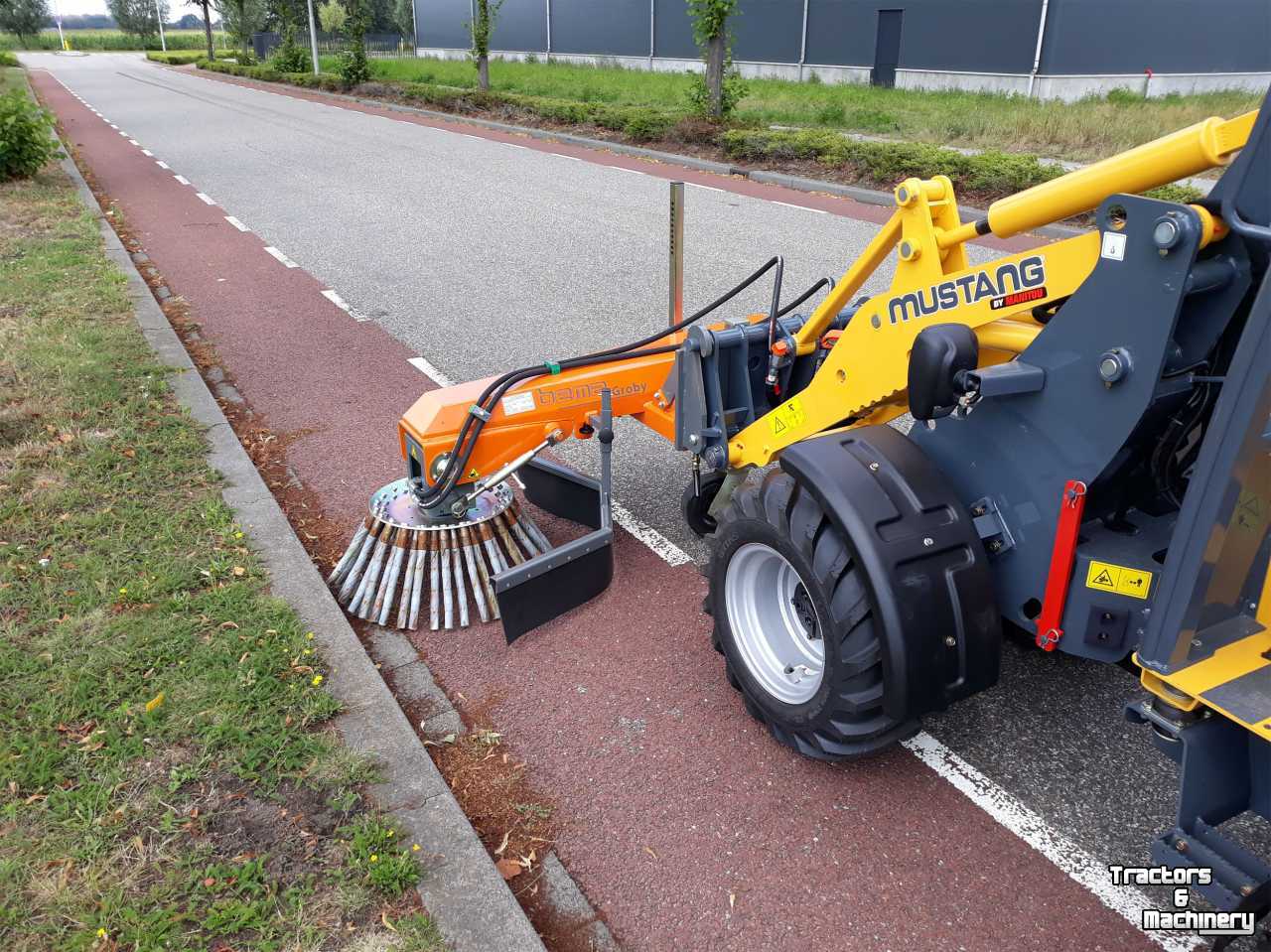 Weed brusher Bema Groby Roterende Onkruidborstel Straatborstel Veegborstel