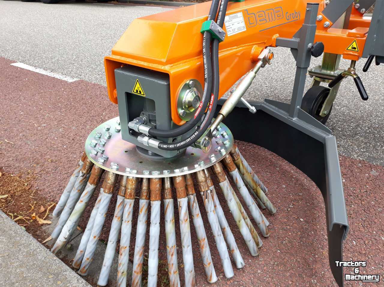 Weed brusher Bema Groby Roterende Onkruidborstel Straatborstel Veegborstel