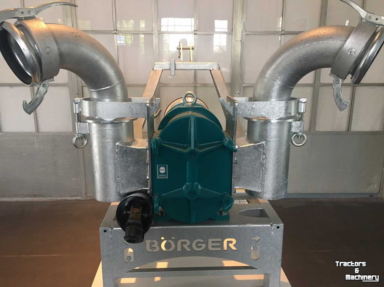 Manure pump Borger FL 776 mestpomp op driepuntsbok