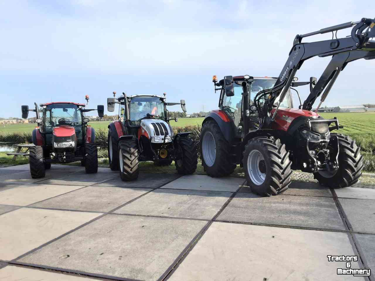 Tractors Case-IH Farmall Kompakt Vestrum Maxxum