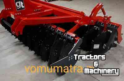 Disc harrow ADV Technik frontschijveneg met messenrol