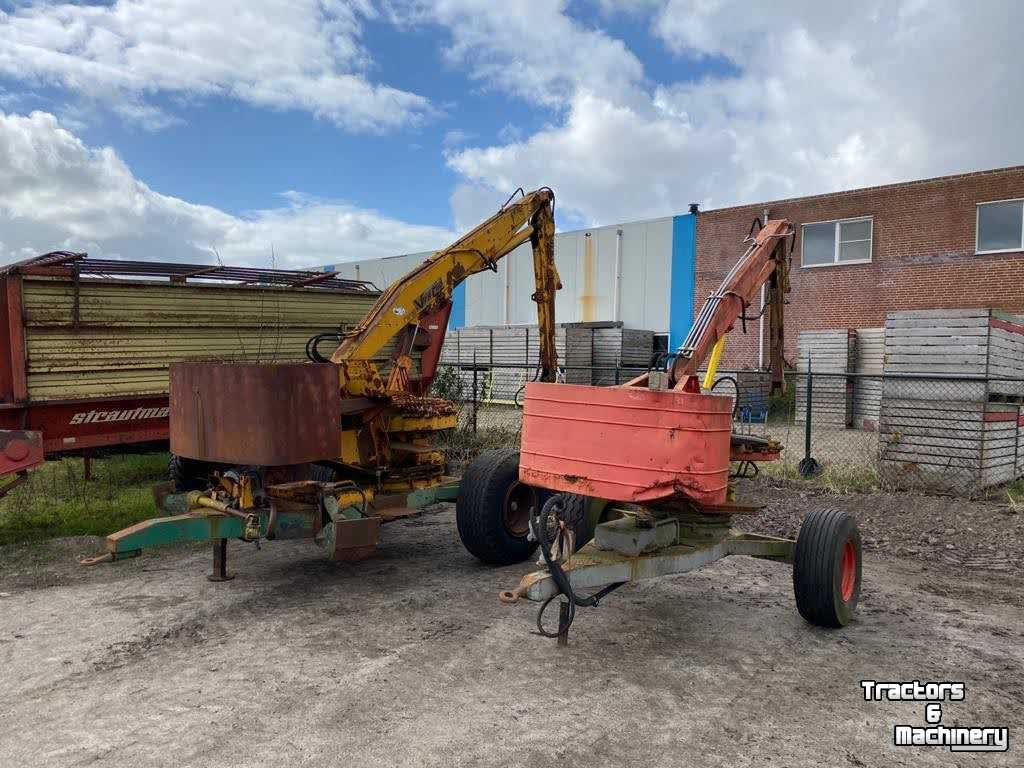 Excavator mobile Vaia Getrokken kraan