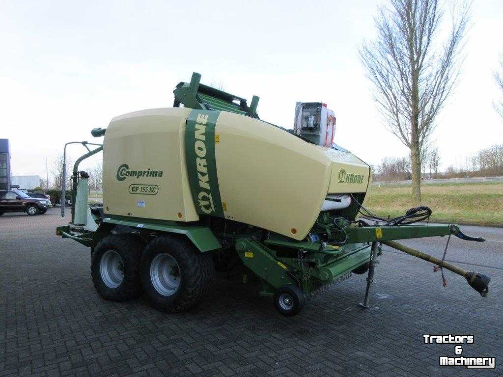 Balers Krone Comprima CF 155 nieuwe riem