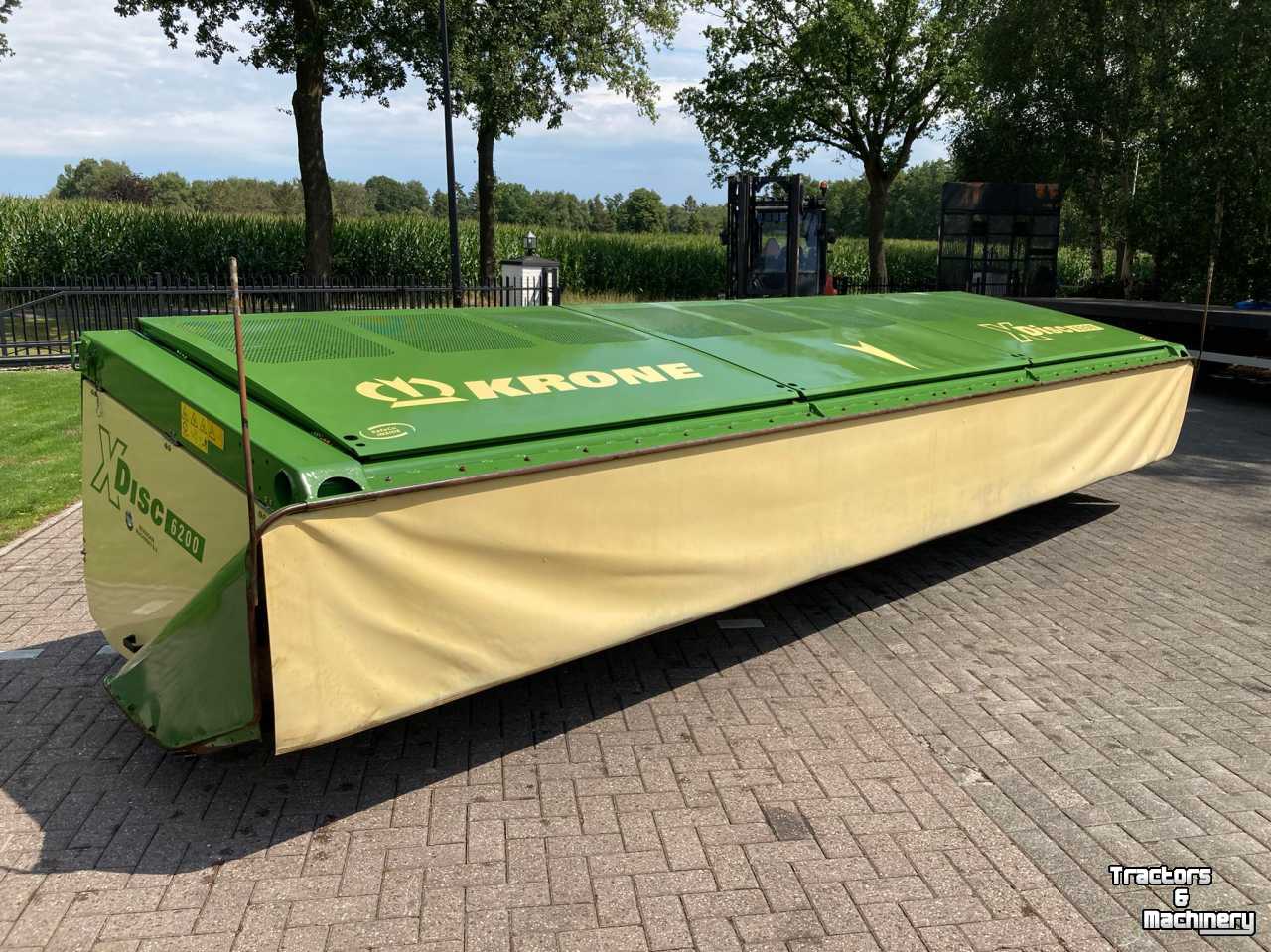 Combinehead & Pick-Up Krone Xdisc 6200 GPS maaibord