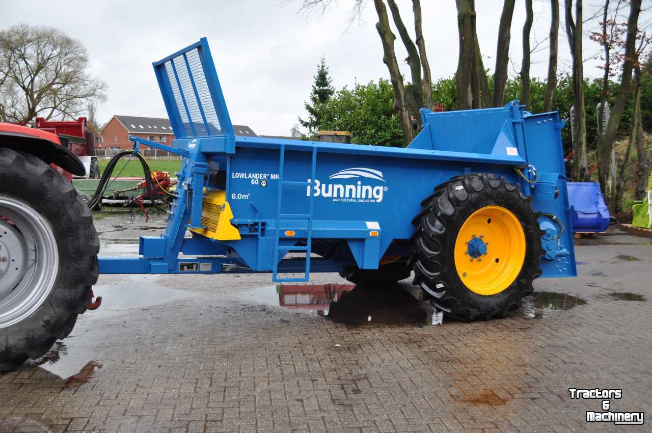 Manure spreader Bunning Lowlander 60 Farmstar