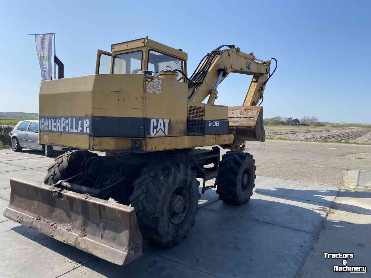 Excavator mobile Caterpillar 206B