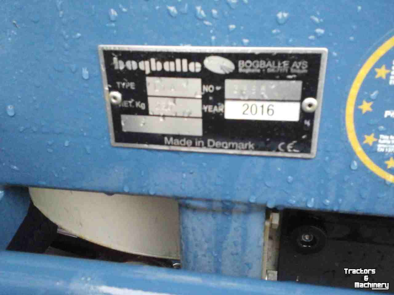 Fertilizer spreader Bogballe 2 schijfs  L1A