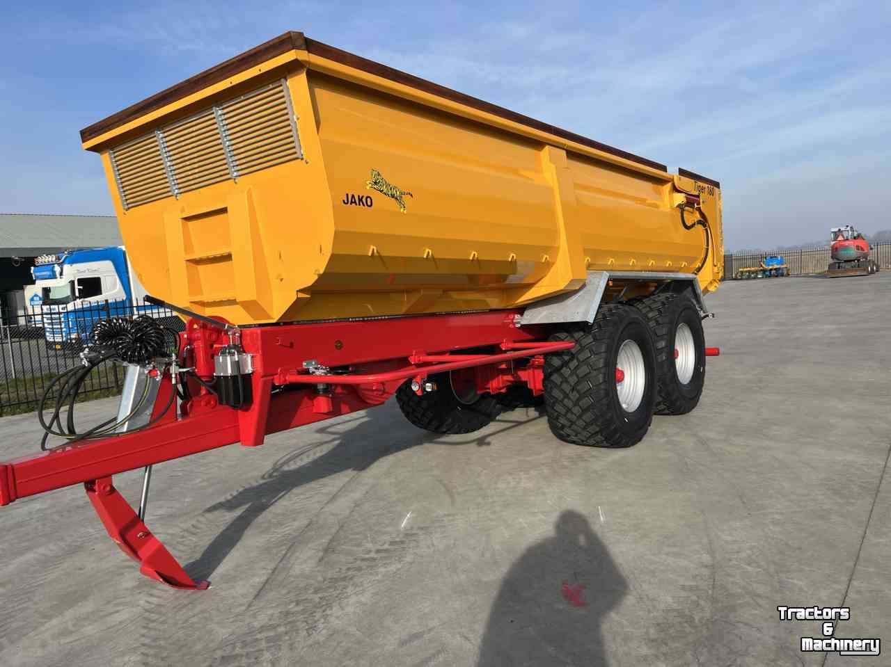 Dumptrailer Jako Tiger 180 NIEUW!!!!