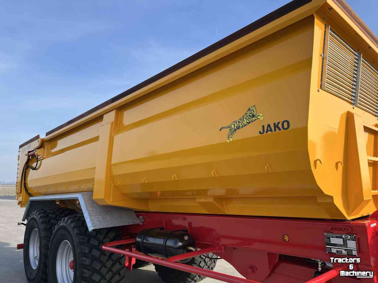 Dumptrailer Jako Tiger 180 NIEUW!!!!