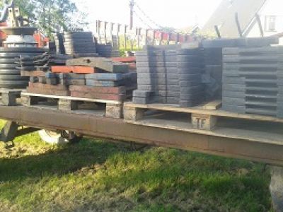 Frontweights  Renault / Claas / John Deere / Ford Frontgewichten en wielgewichten